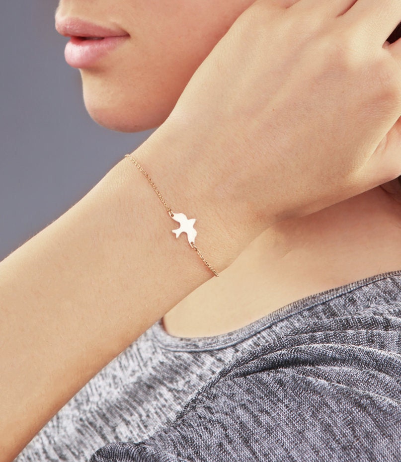 Bird Charm Bracelet