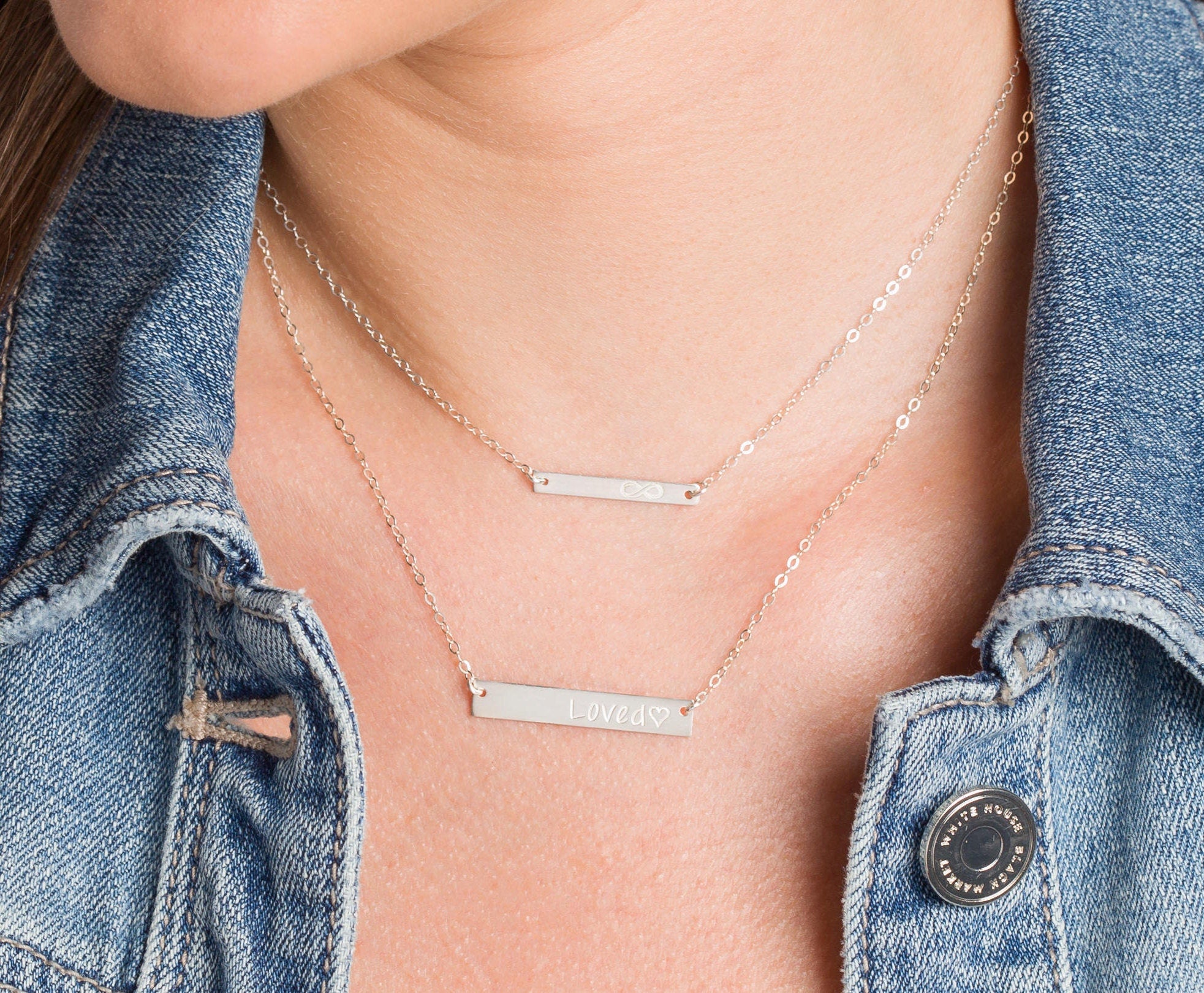 Bar Necklace Set