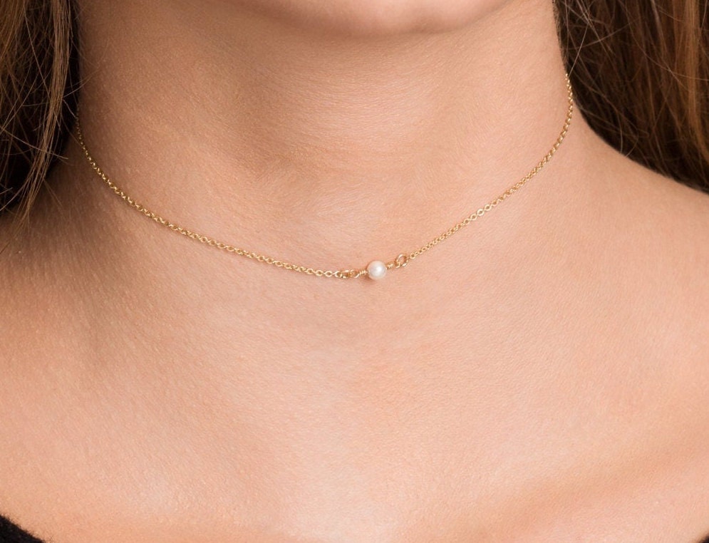 Pearl Choker Necklace