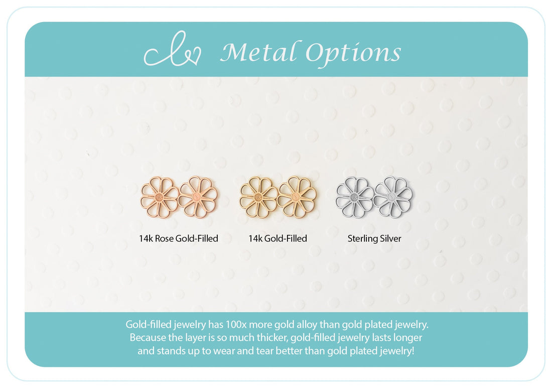 Flower Stud Earrings