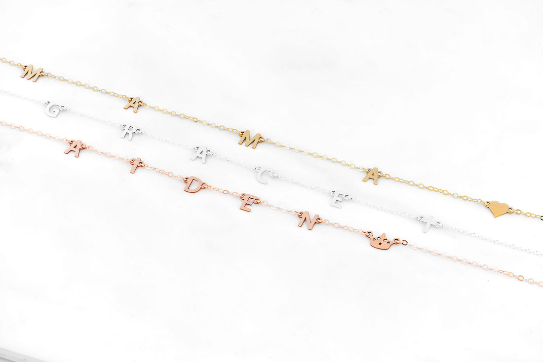 Name Charm Necklace
