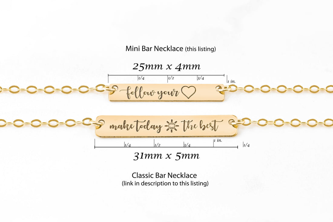 Mini Name Bar