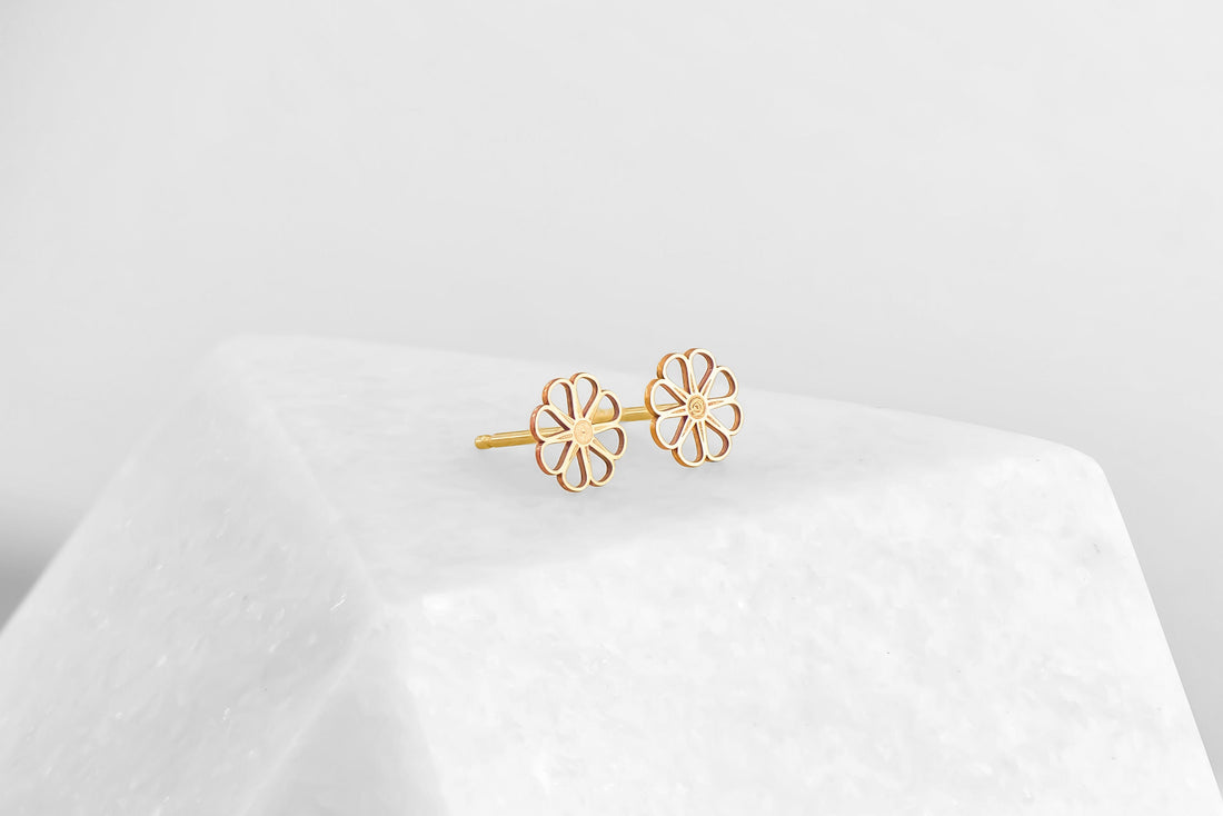 Flower Stud Earrings