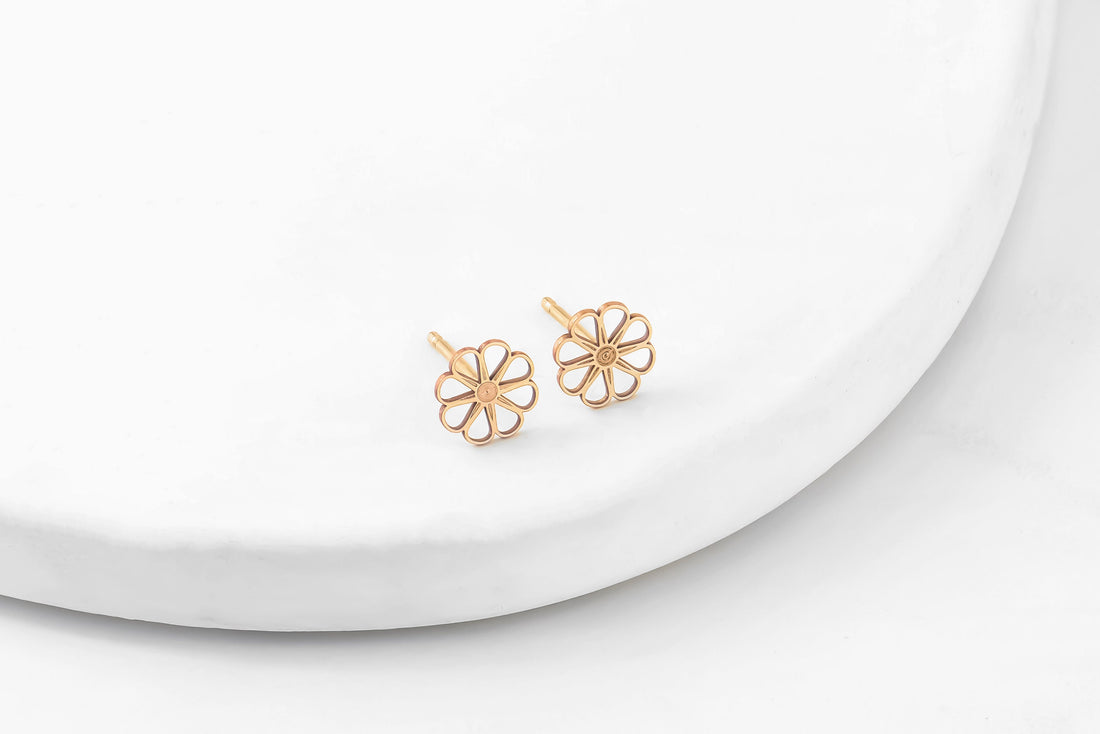 Flower Stud Earrings