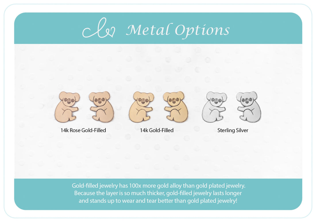 Koala Stud Earrings