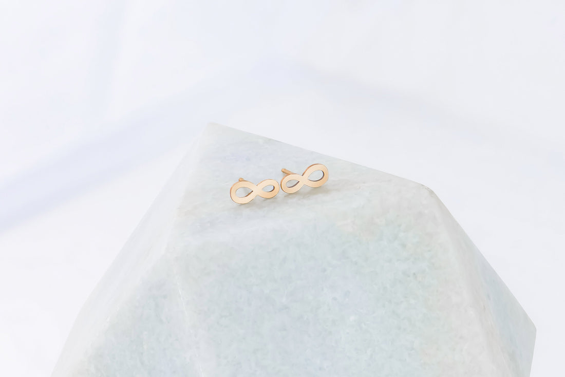 Infinity Stud Earrings