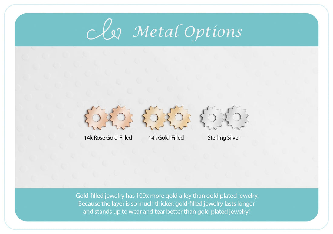 Sun Stud Earrings