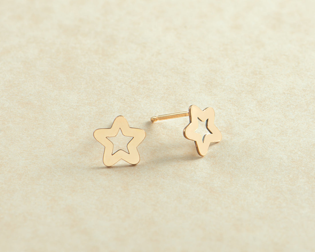 Star Earring Gold