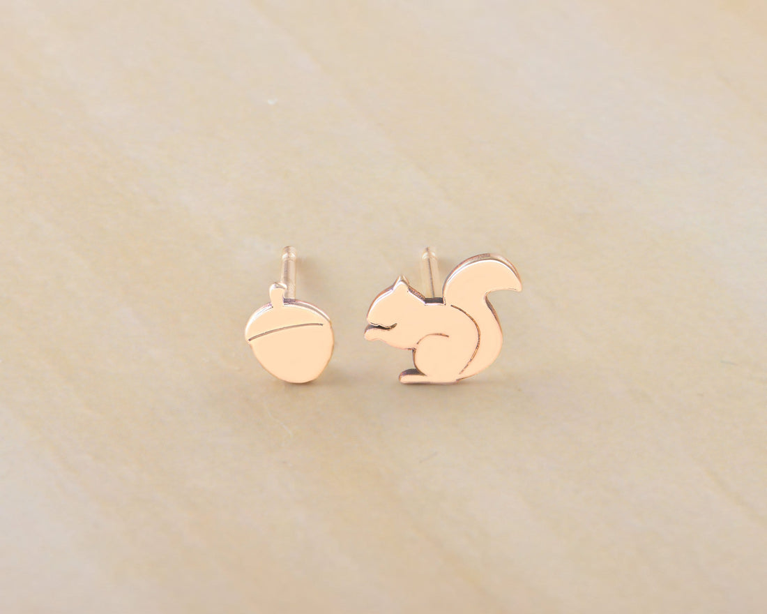 Acorn Stud Earrings