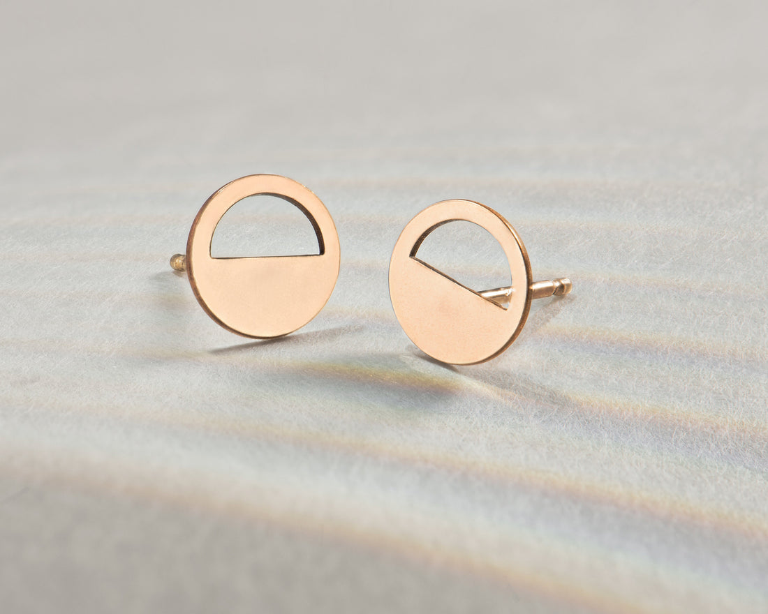 Half Moon Earrings