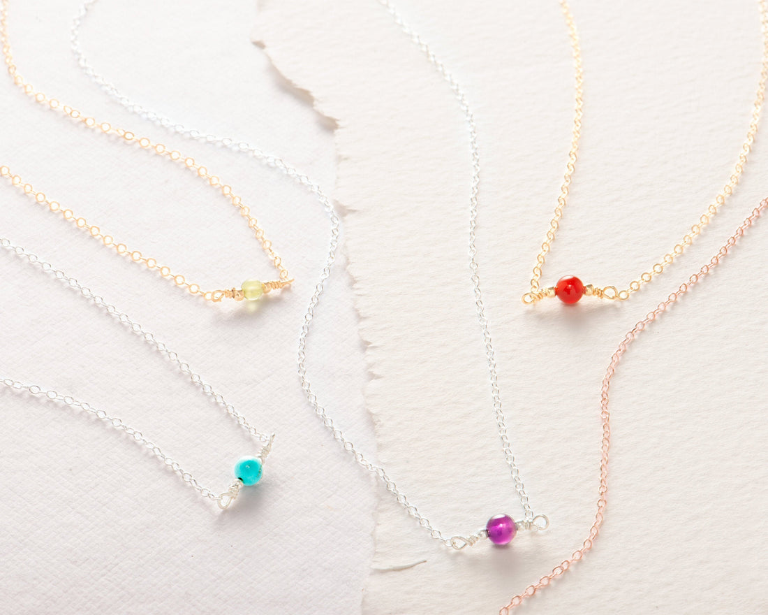 Gemstone Bead Necklace