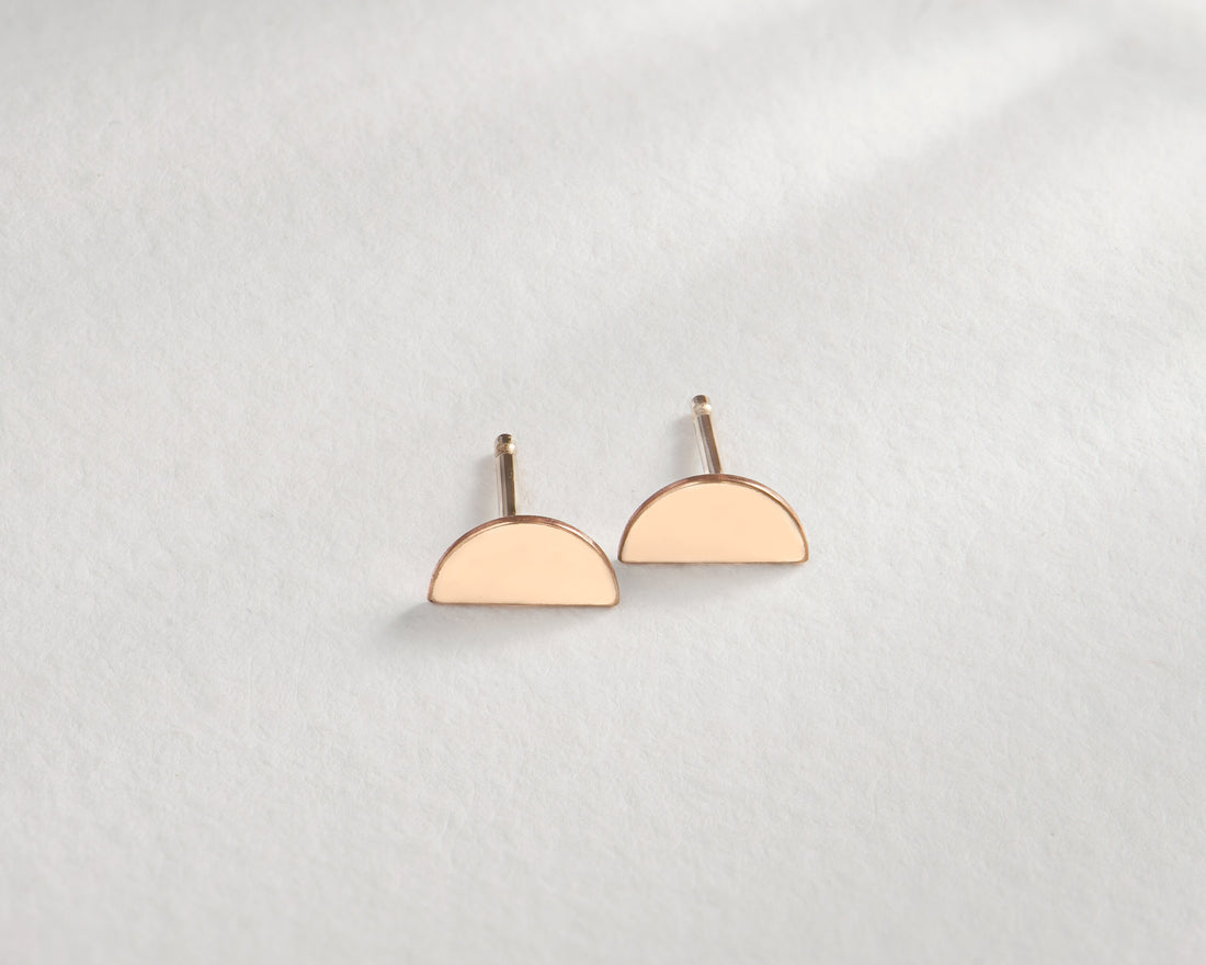 Semi Circle Earrings