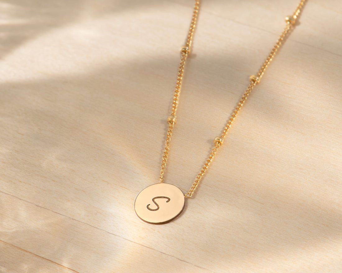 Personalized Disc Necklace