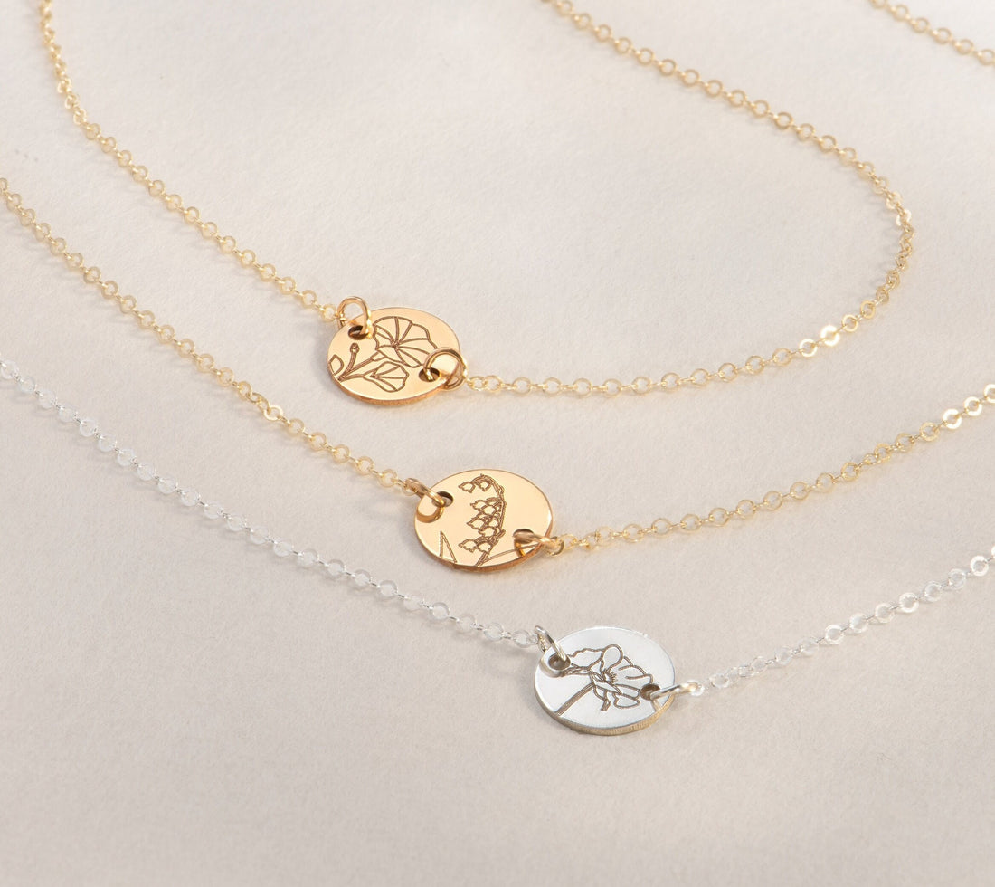 Floral Pendant Necklace