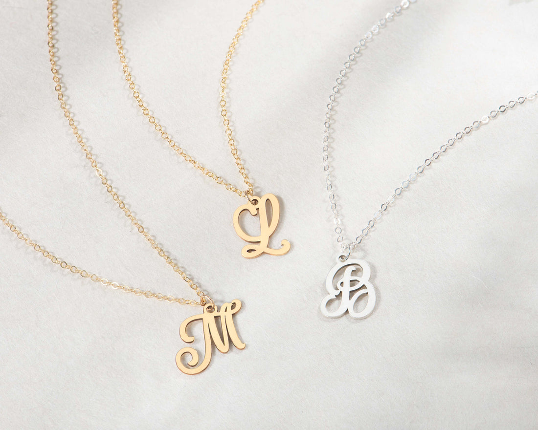 Letter Charm Necklace