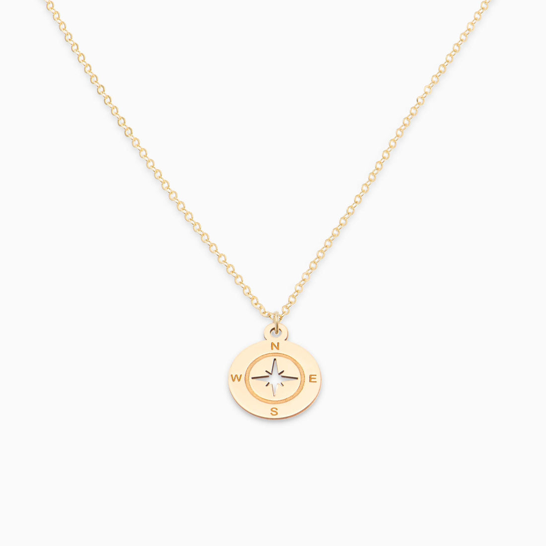 Compass Charm Necklace