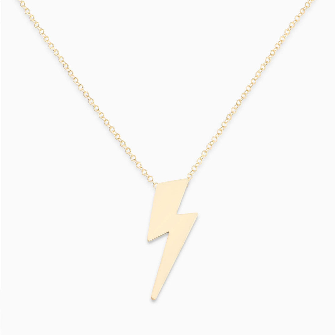 Lightning Bolt Pendant Necklace
