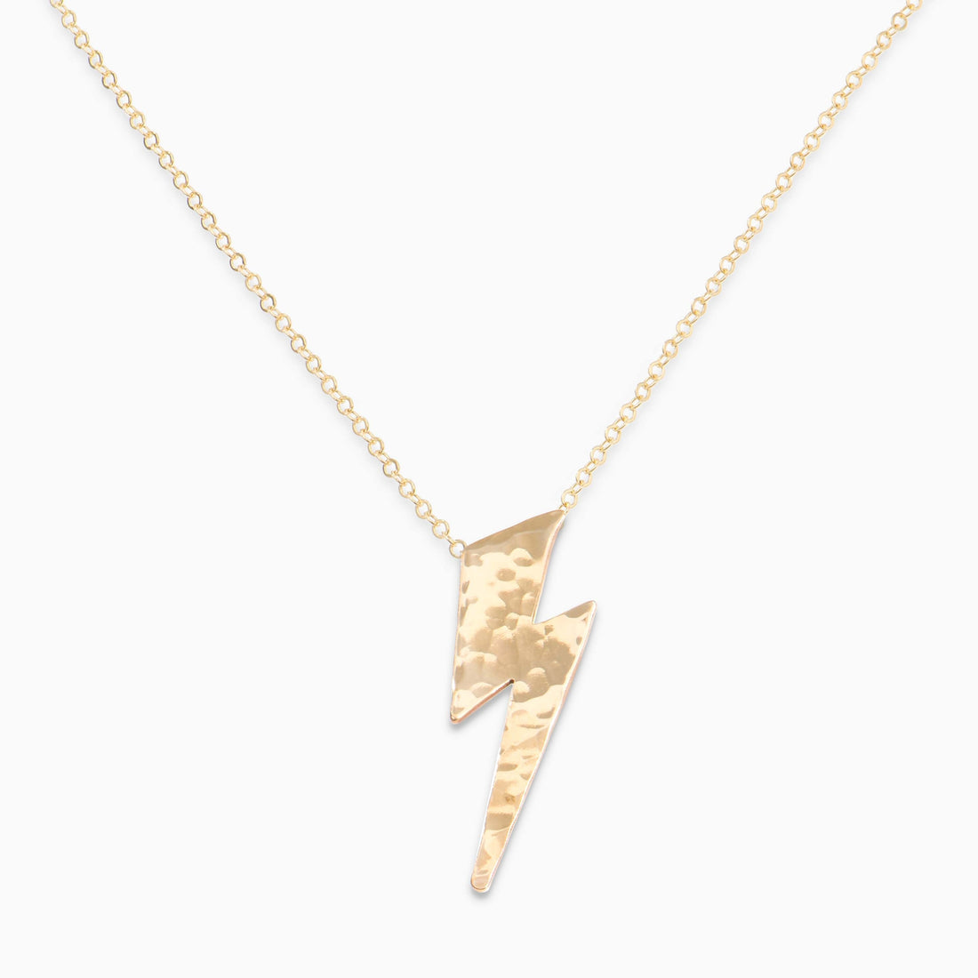 Lightning Bolt Pendant Necklace