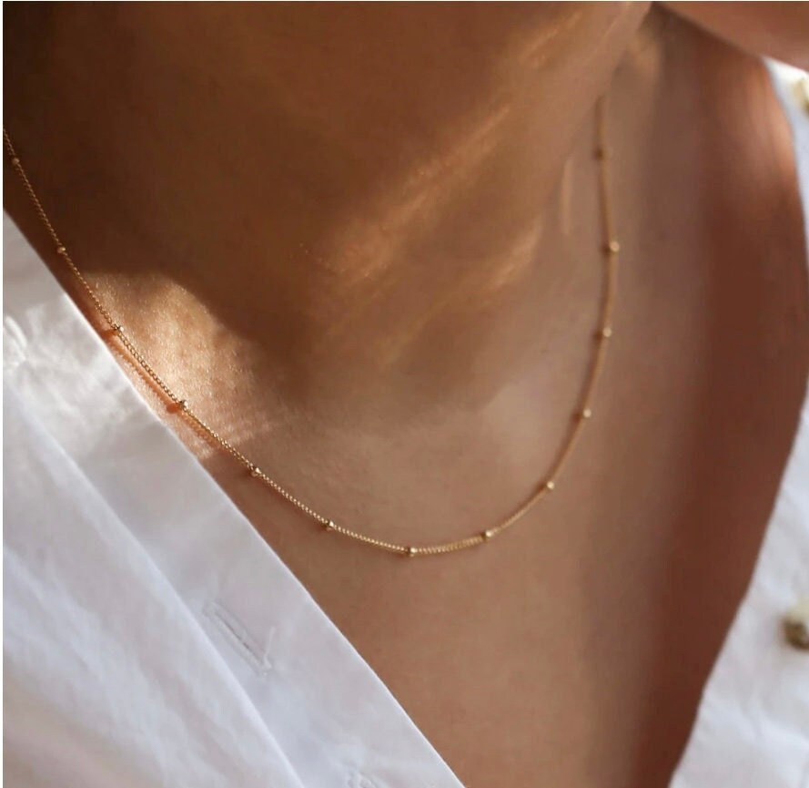 Beady Chain Necklace