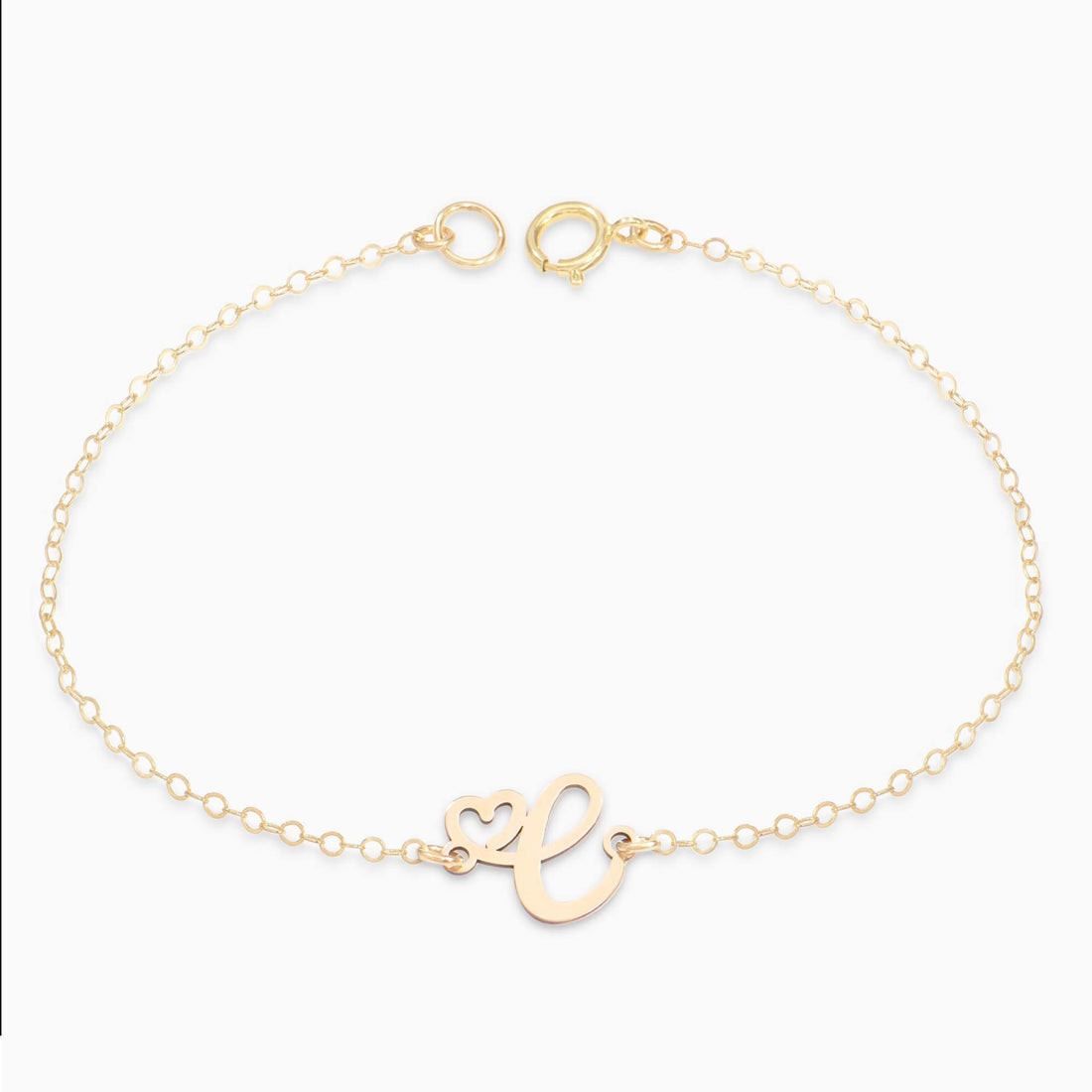 Initial Charm Pendant