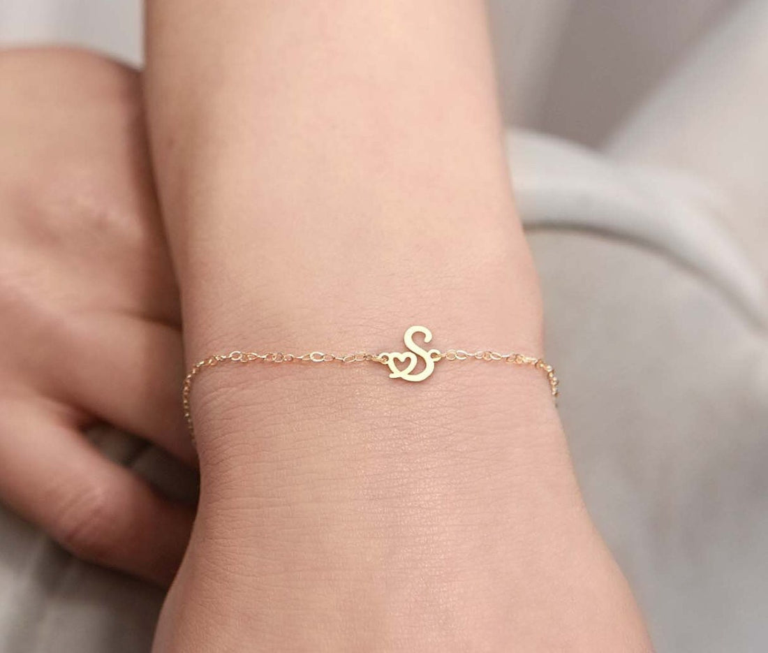 Initial Charm Pendant
