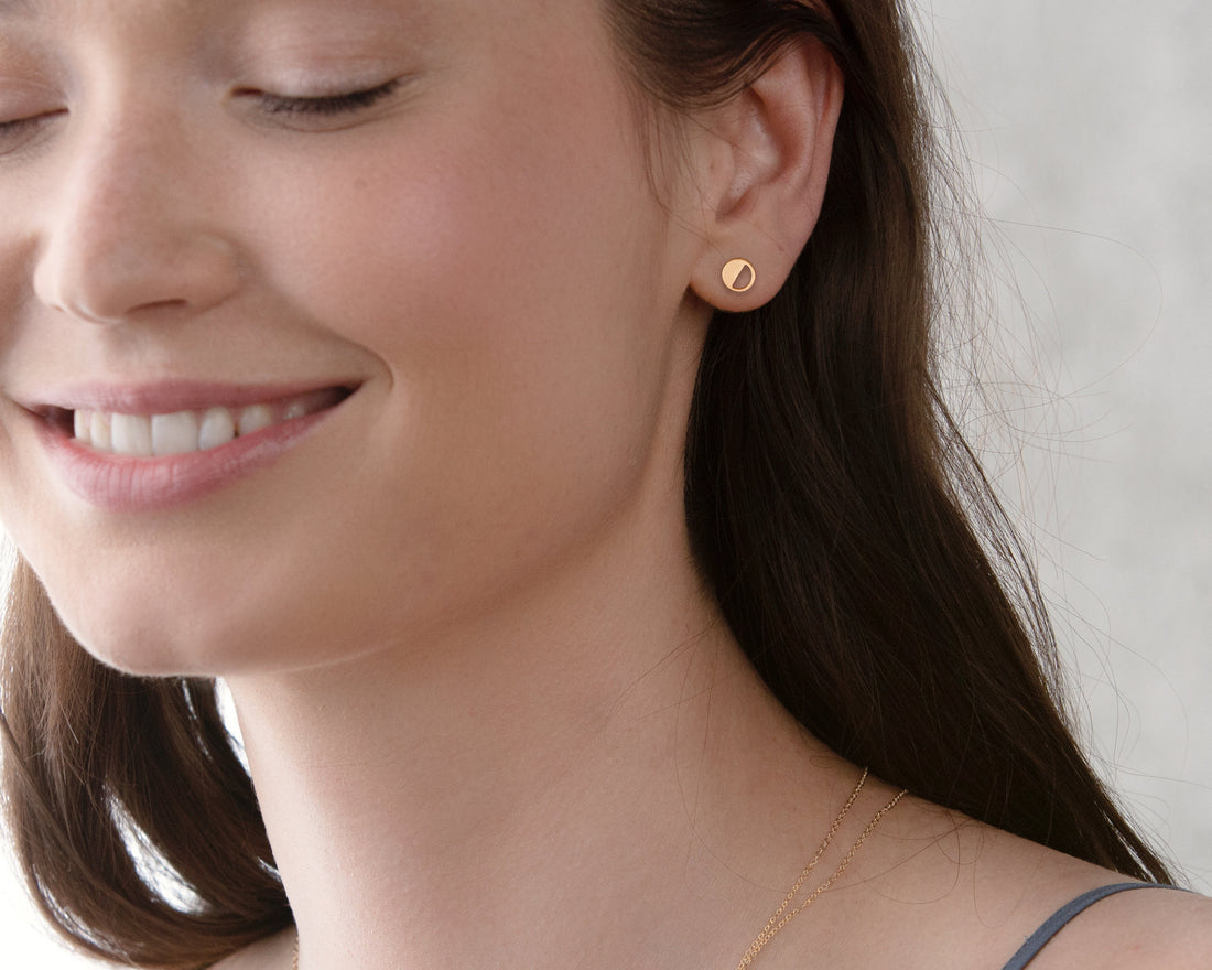 Half Moon Earrings