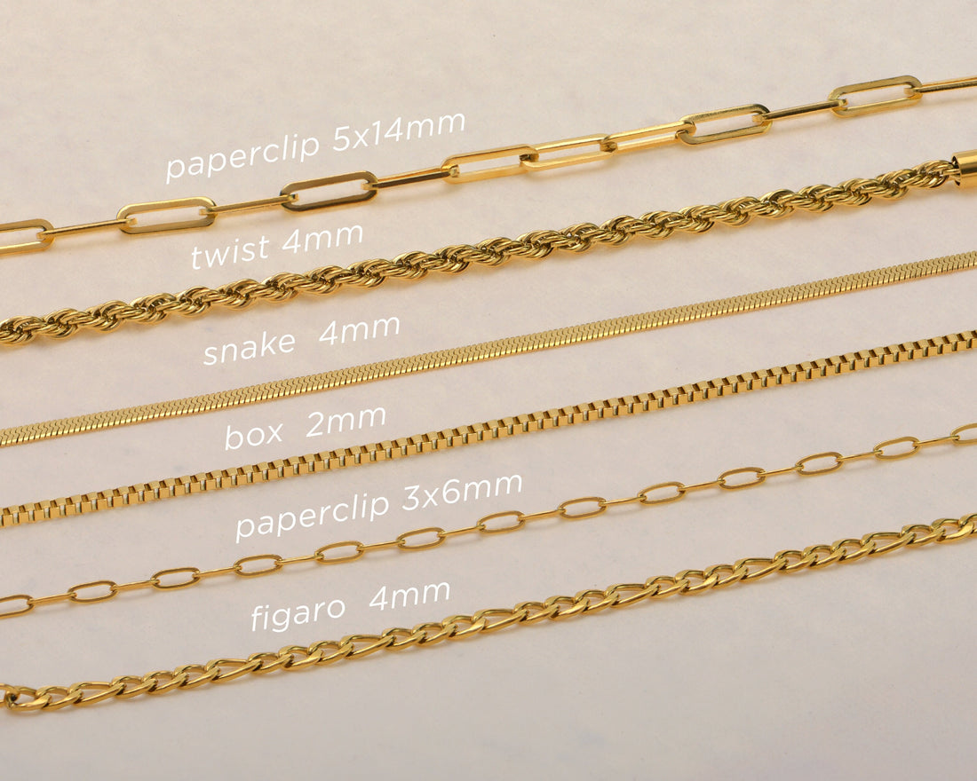 Gold Figaro Chain Bracelet