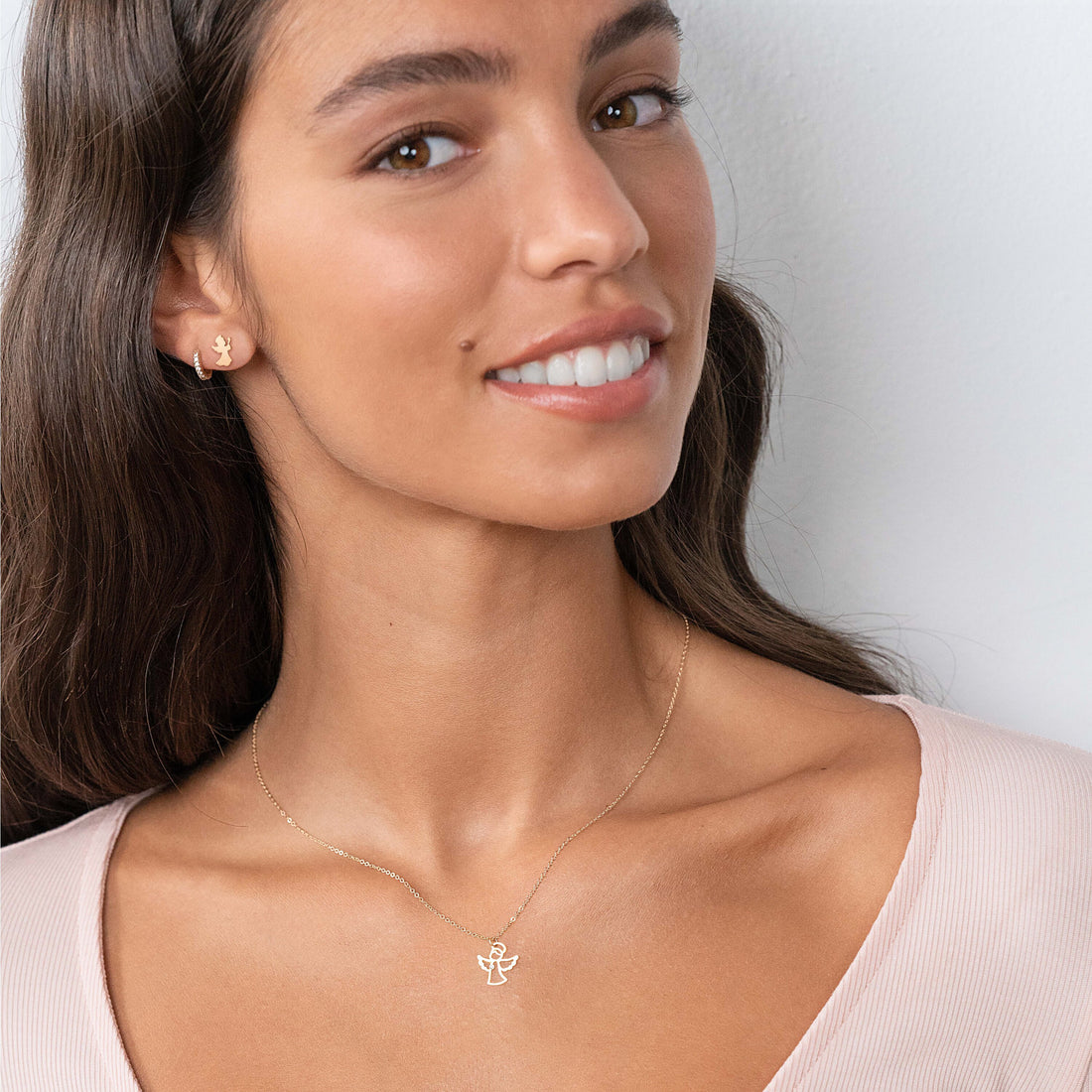 Angel Stud Earrings