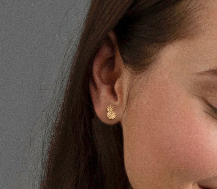 Pineapple Stud Earrings