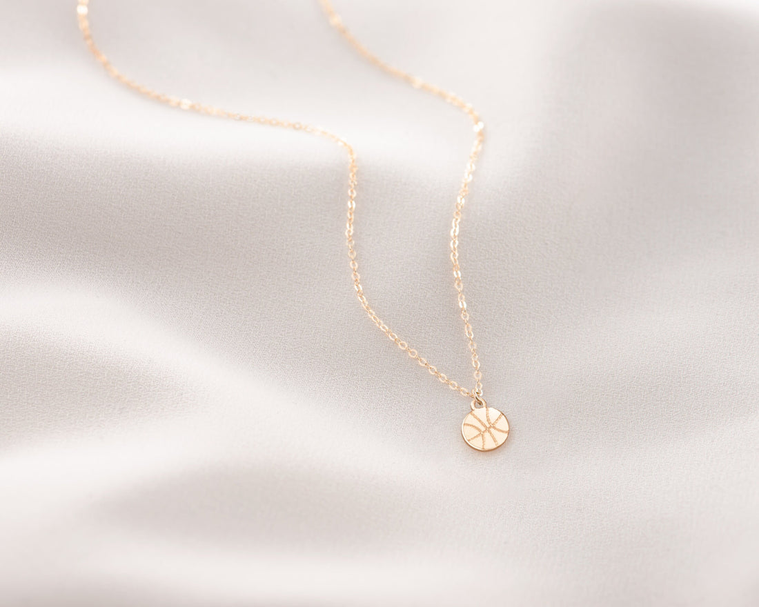 Mini Basketball Necklace