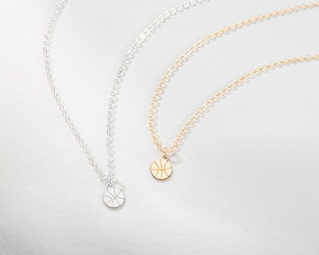 Mini Basketball Necklace