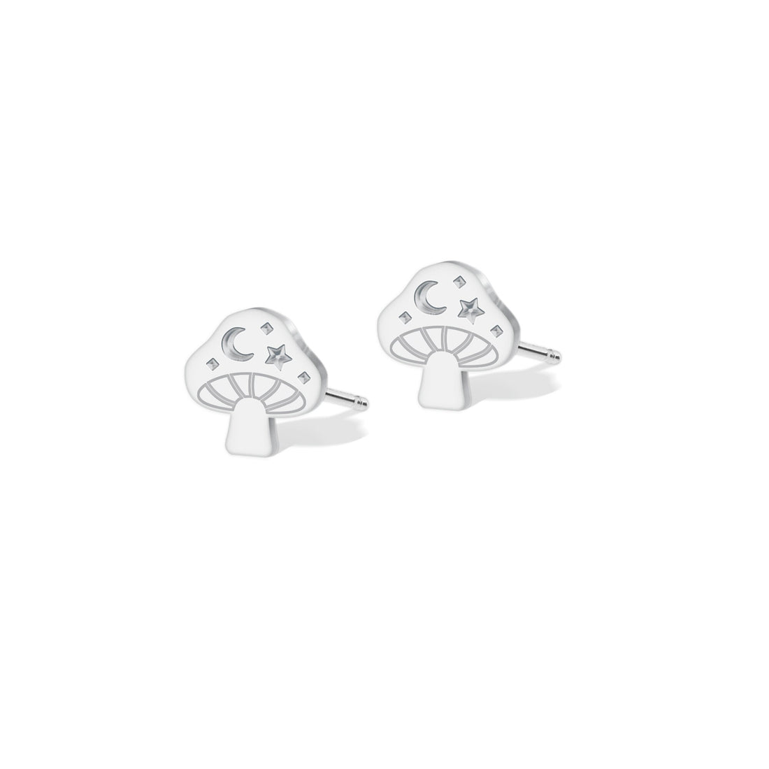 Mushroom Stud Earrings
