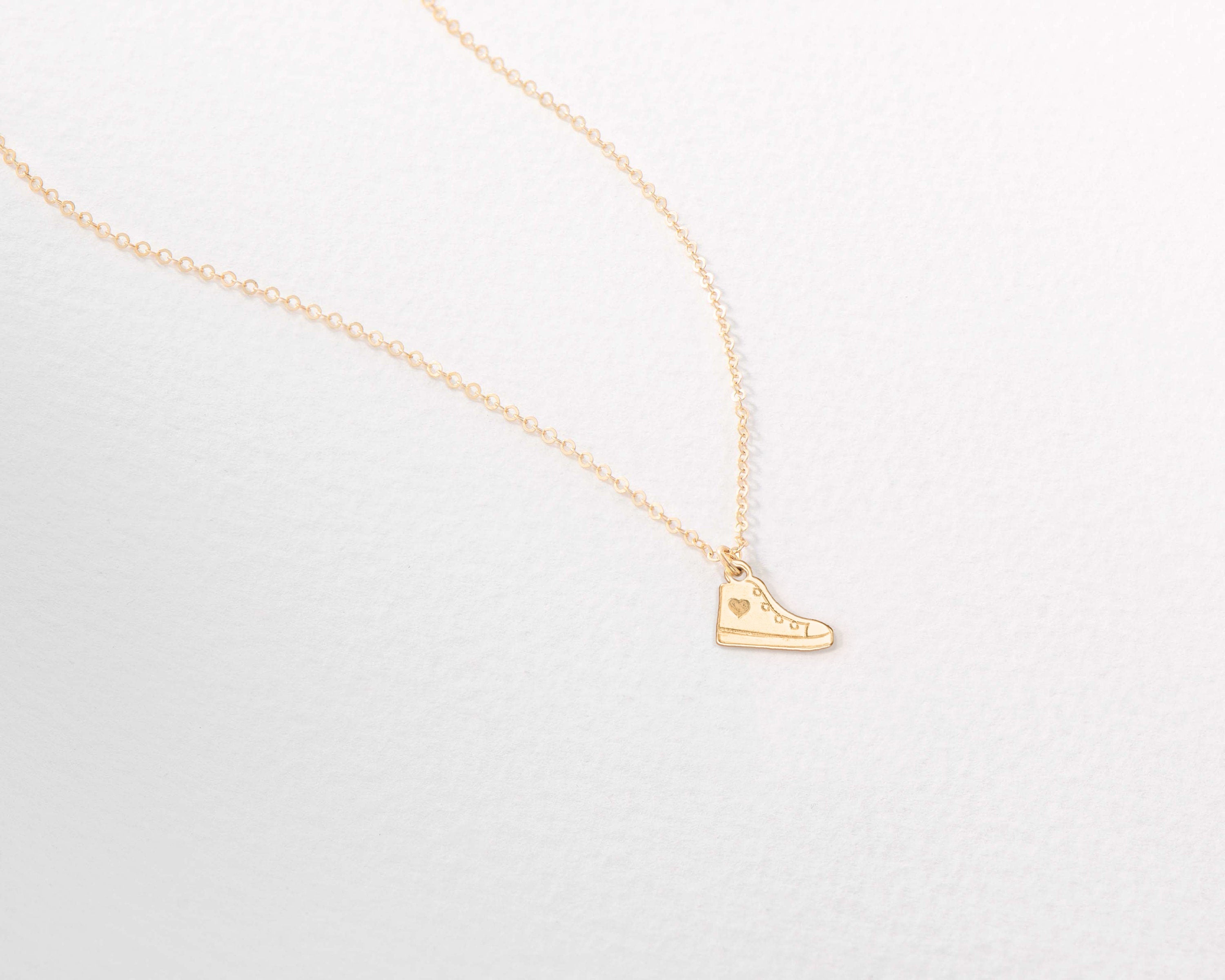 Converse Hearted Sneaker Necklace