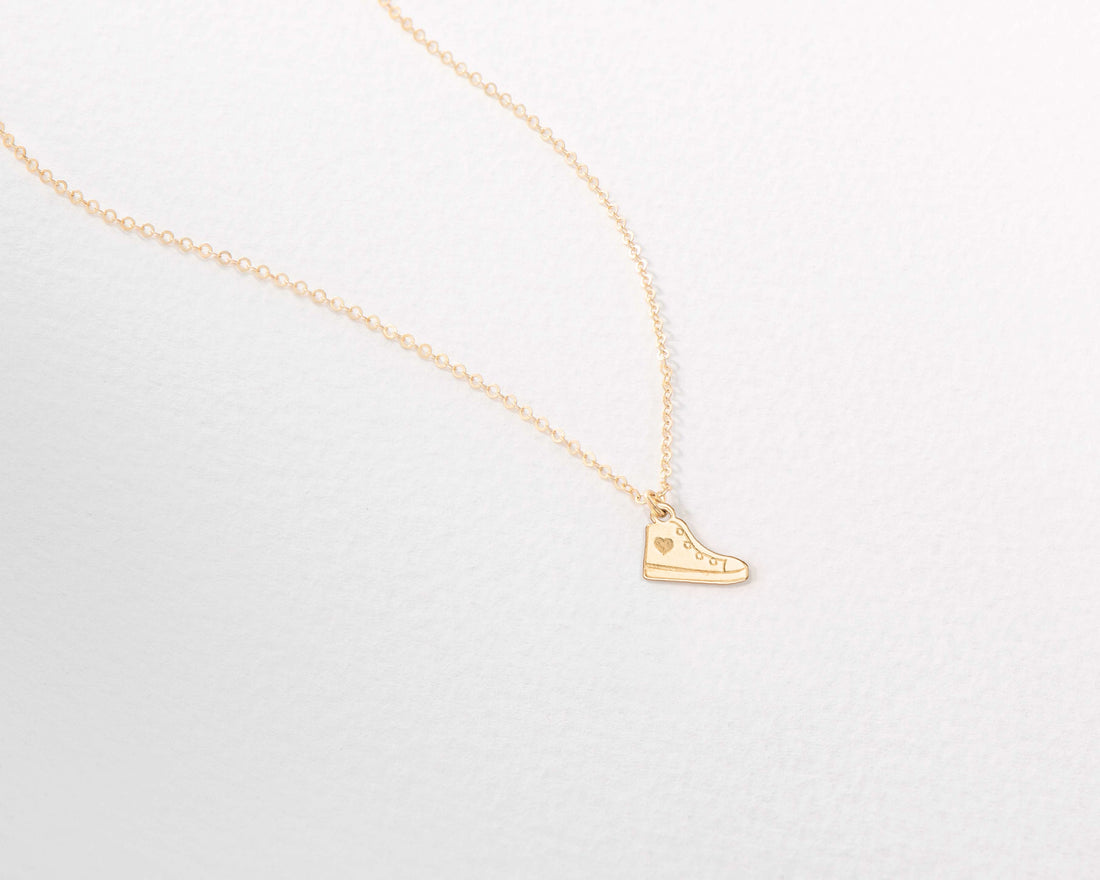 Converse Shoe Necklace