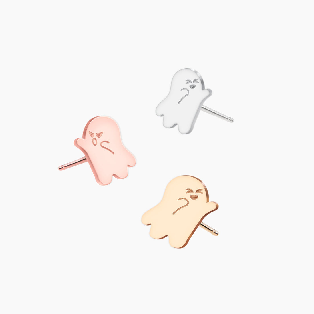 Ghost Stud Earrings