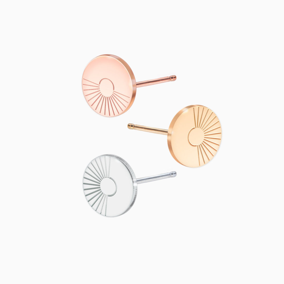 Sun Stud Earrings