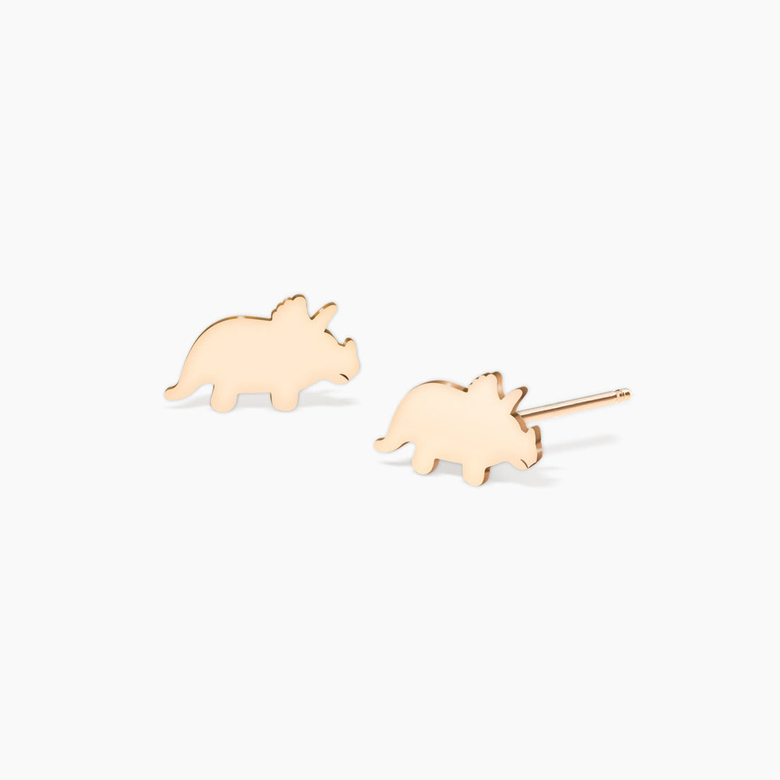 Triceratops Earring Dino