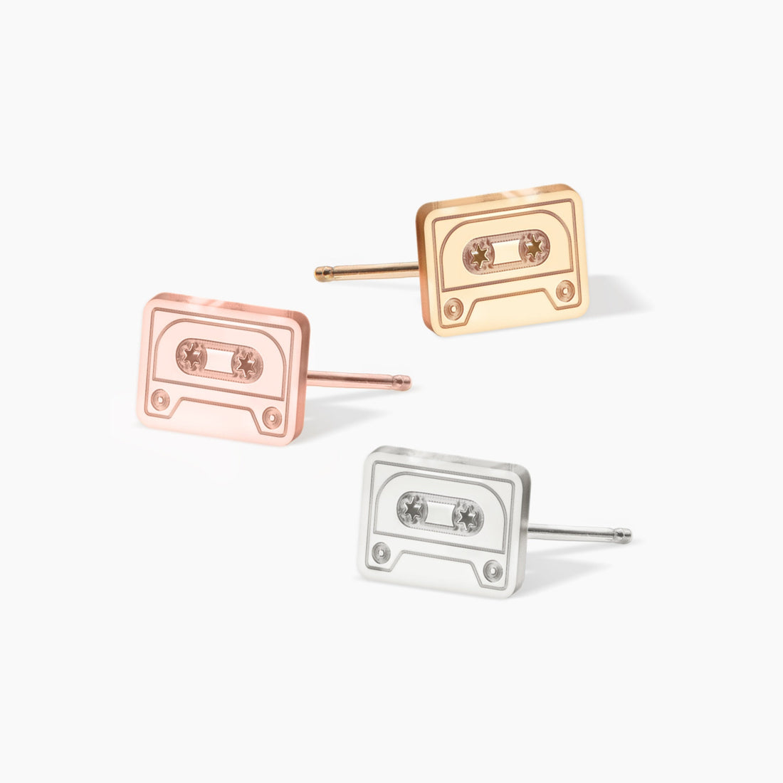Cassette Earring Dainty