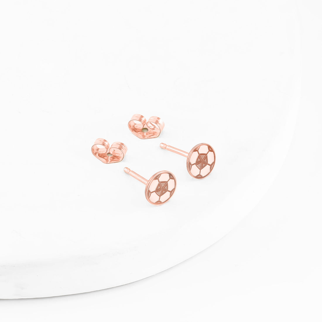 Soccer Ball Earring