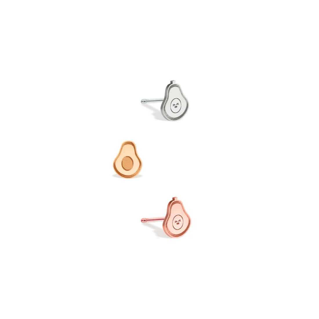 Avocado Earring Gold