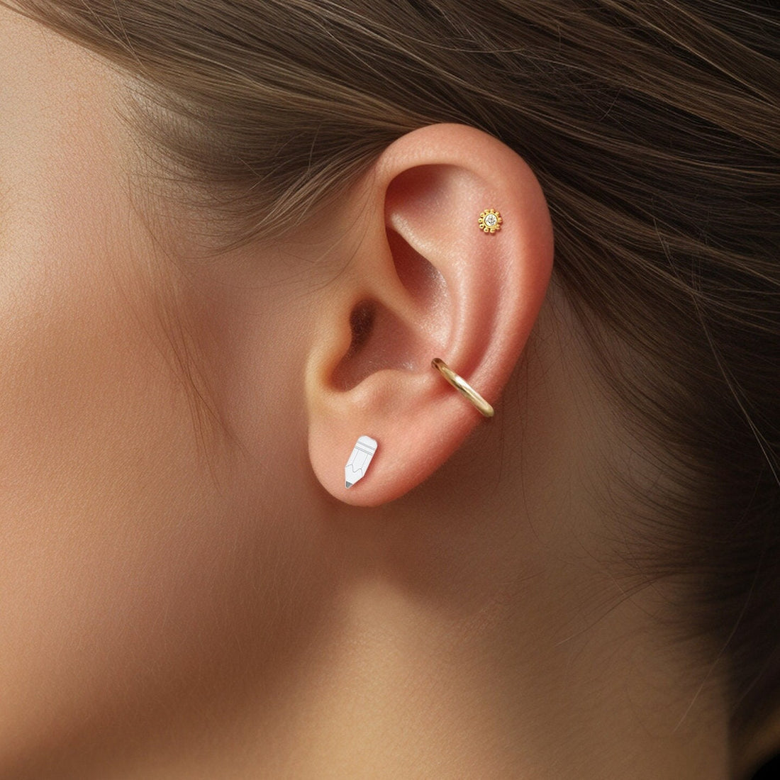 Pencil Earring Teachers