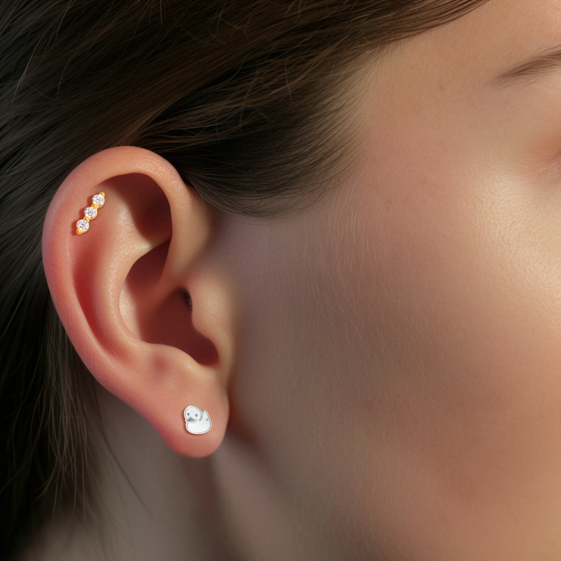 Cute Duck Earrings