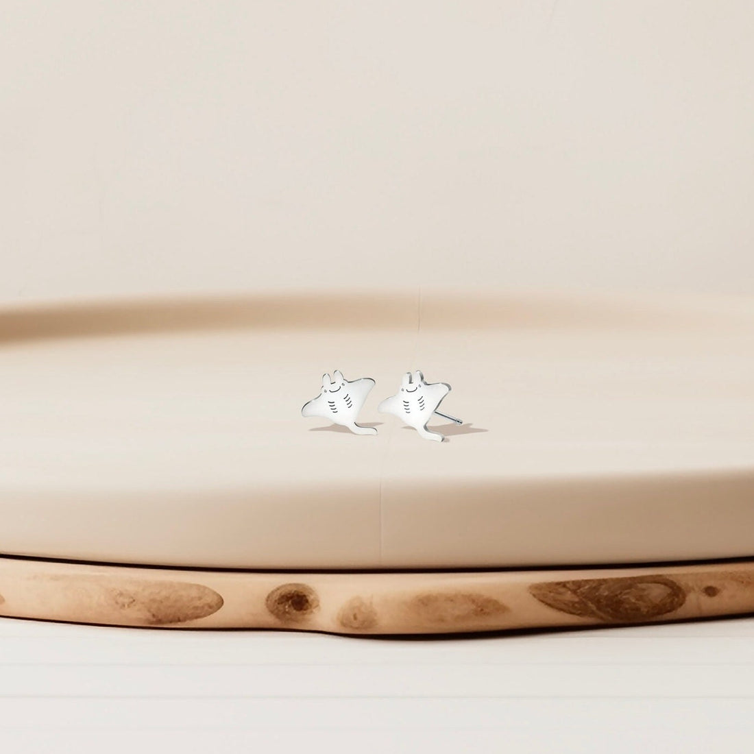 Manta Ray Earrings