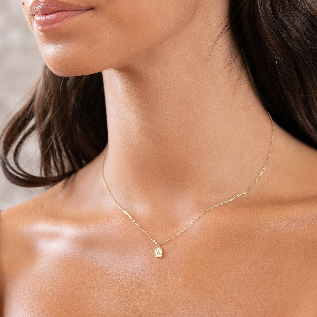 Snow Globe Necklace