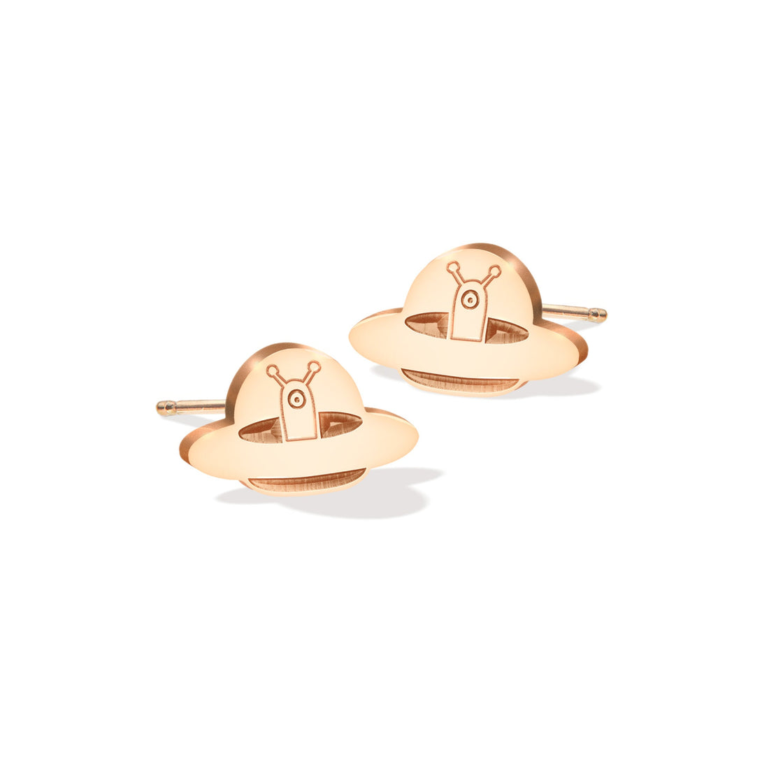 Alien UFO Spaceship Earrings