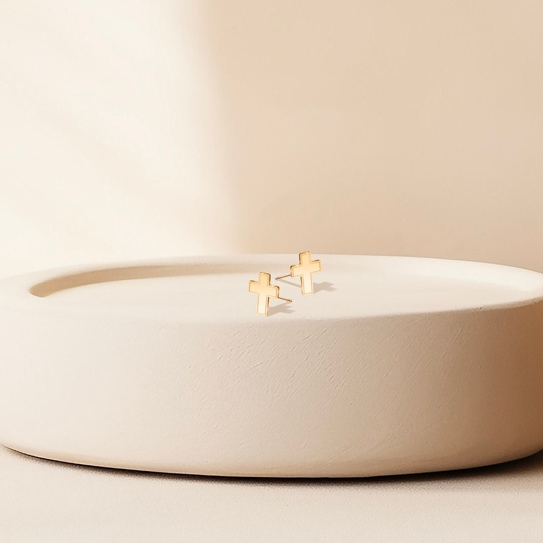 Cross Earring Dainty