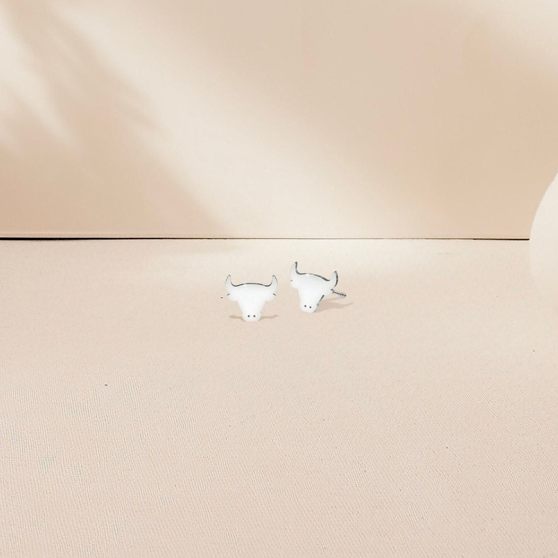 Bull Stud Earrings