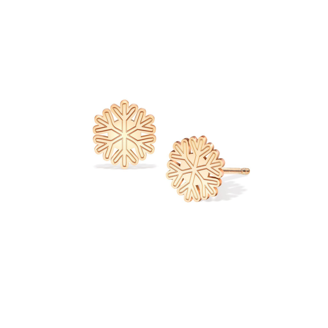 Snowflake Stud Earrings