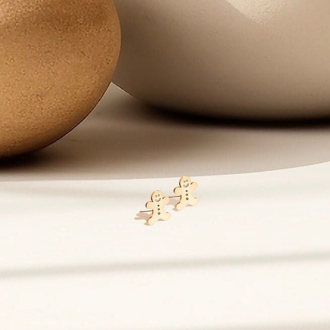 GingerBread Man Earring