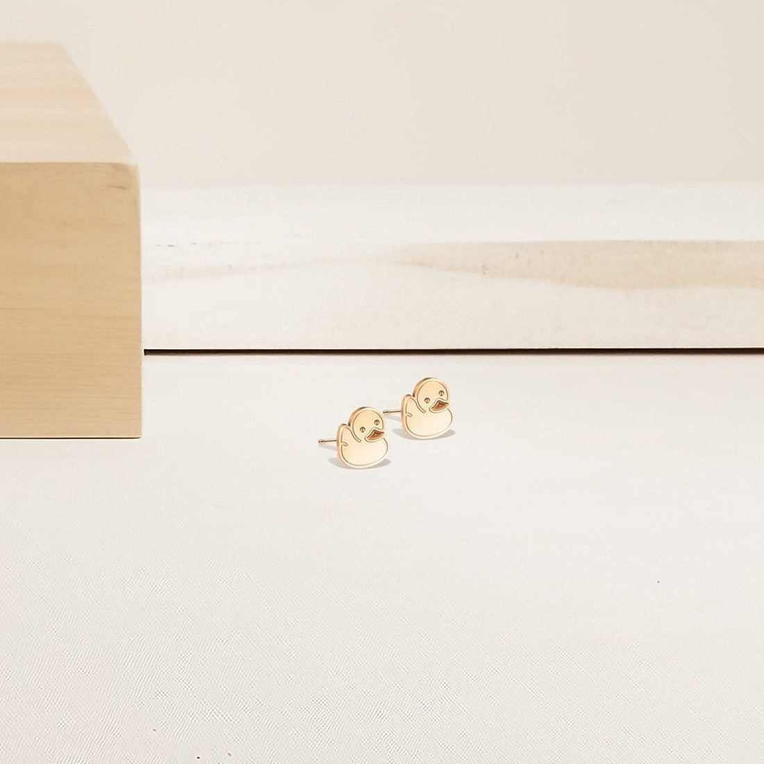 Duck Earrings Animal